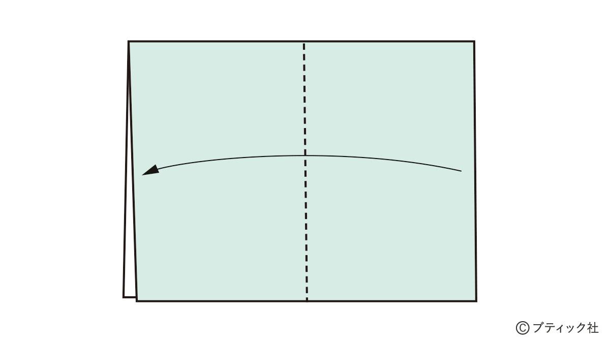 折り紙 箱 チラシ