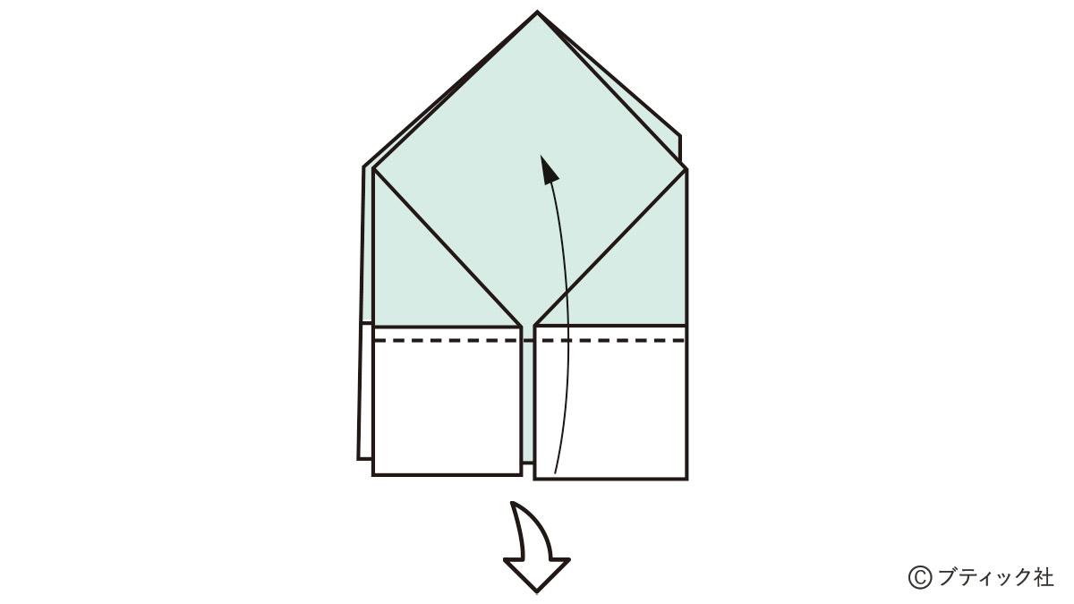 簡単 ゴミ箱の代わりになる 折り紙の箱の折り方 1ページ目 ぬくもり
