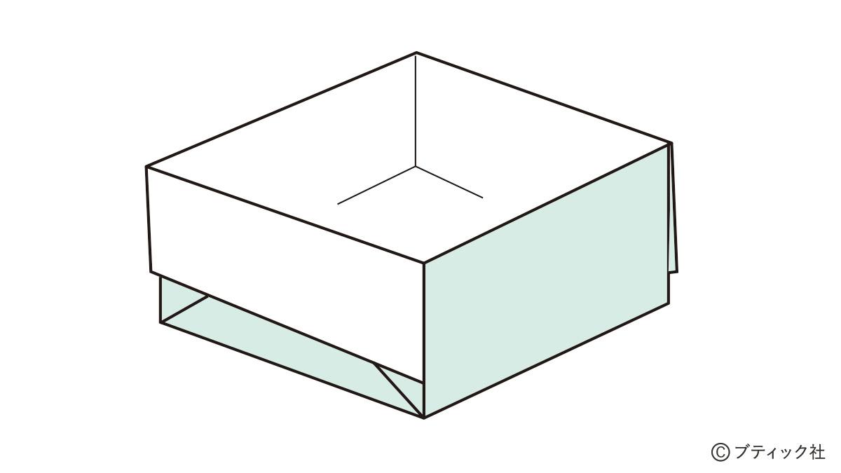 簡単 ゴミ箱の代わりになる 折り紙の箱の折り方 ぬくもり