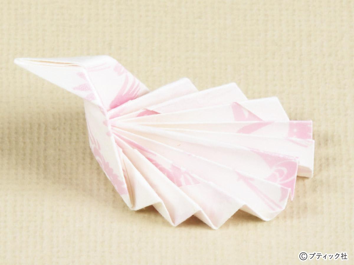 簡単 割りばしの箸袋や折り紙で作れる白鳥の箸置きの折り方 2ページ目 ぬくもり