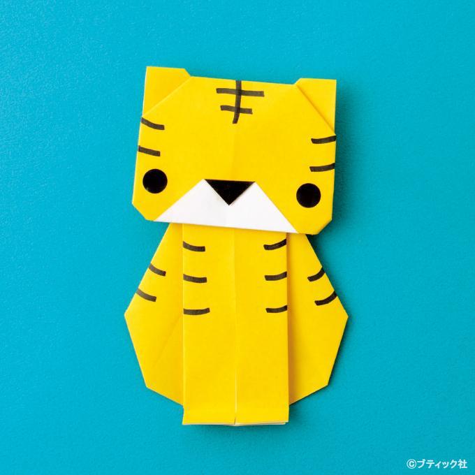 簡単 折り紙 トラ の作り方 ぬくもり