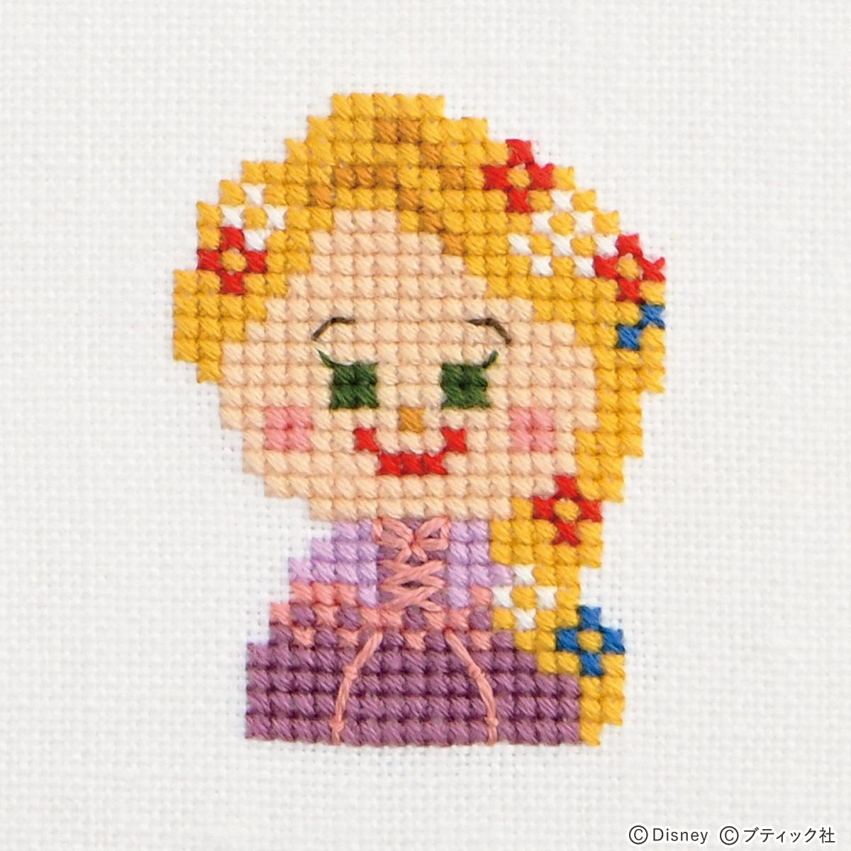 ディズニープリンセス☆クロスステッチ刺繍図案チャート☆白雪姫☆P 