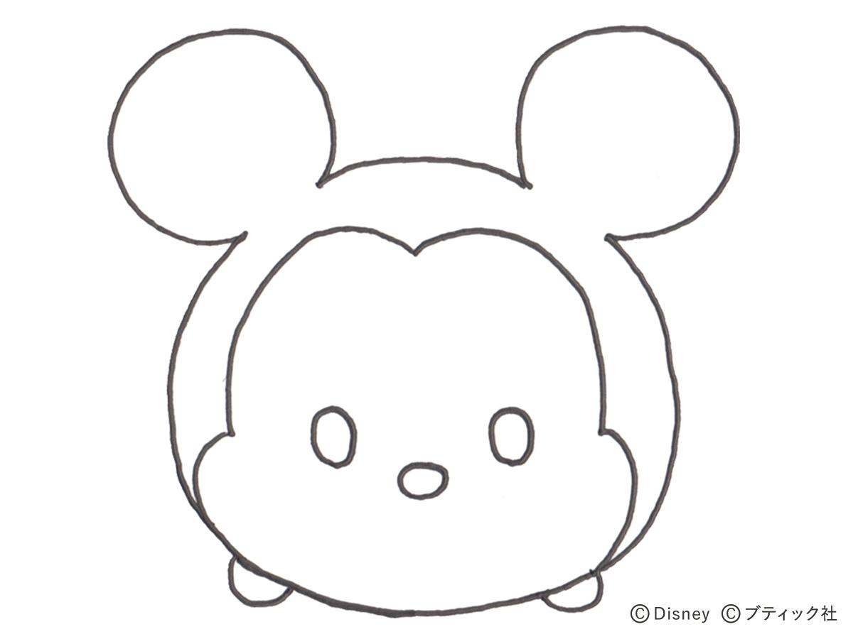 ボールペンイラスト「ミッキー」の描き方｜ぬくもり