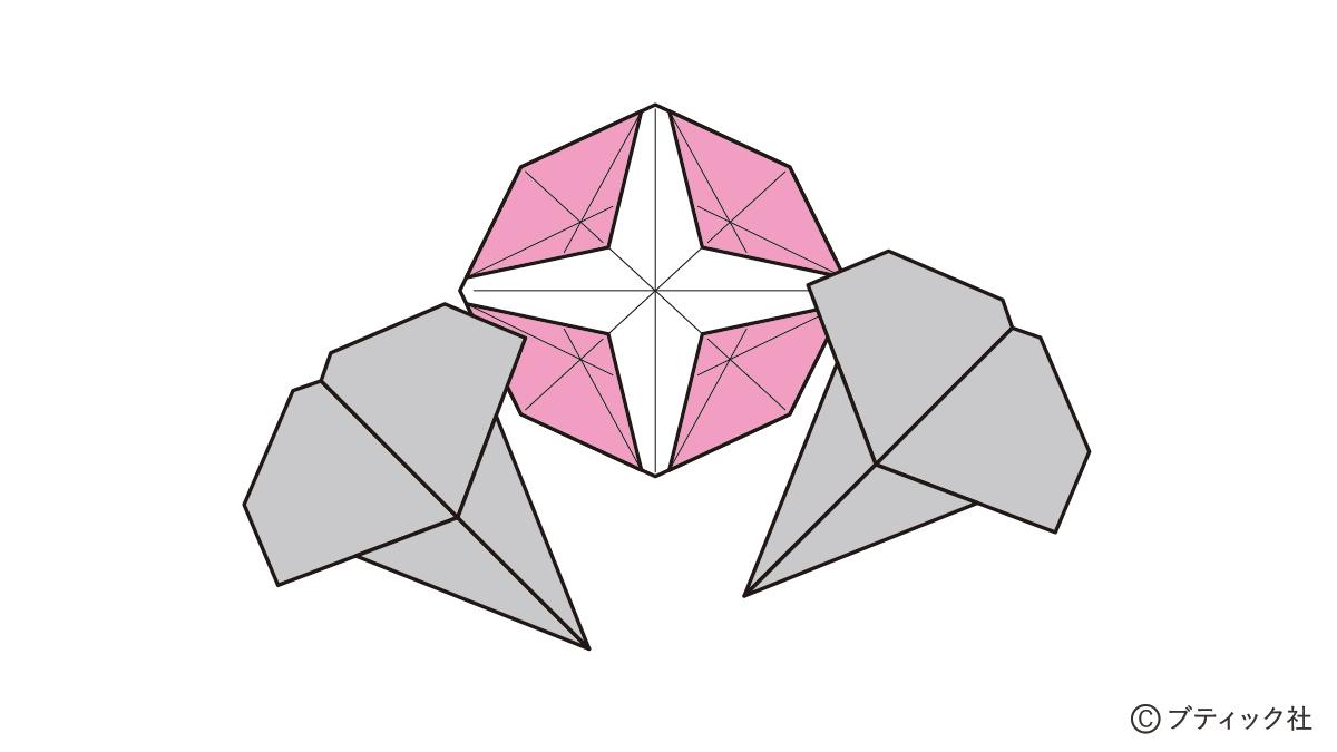 画像一覧 1枚目 折り紙 朝顔の折り方 簡単 葉っぱも一緒に作れる子供向け ぬくもり