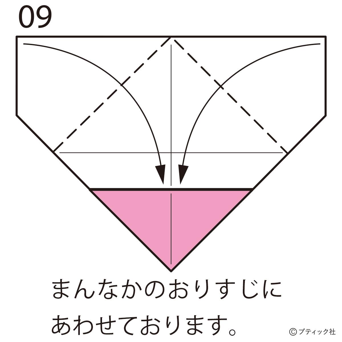 折り紙 ハート