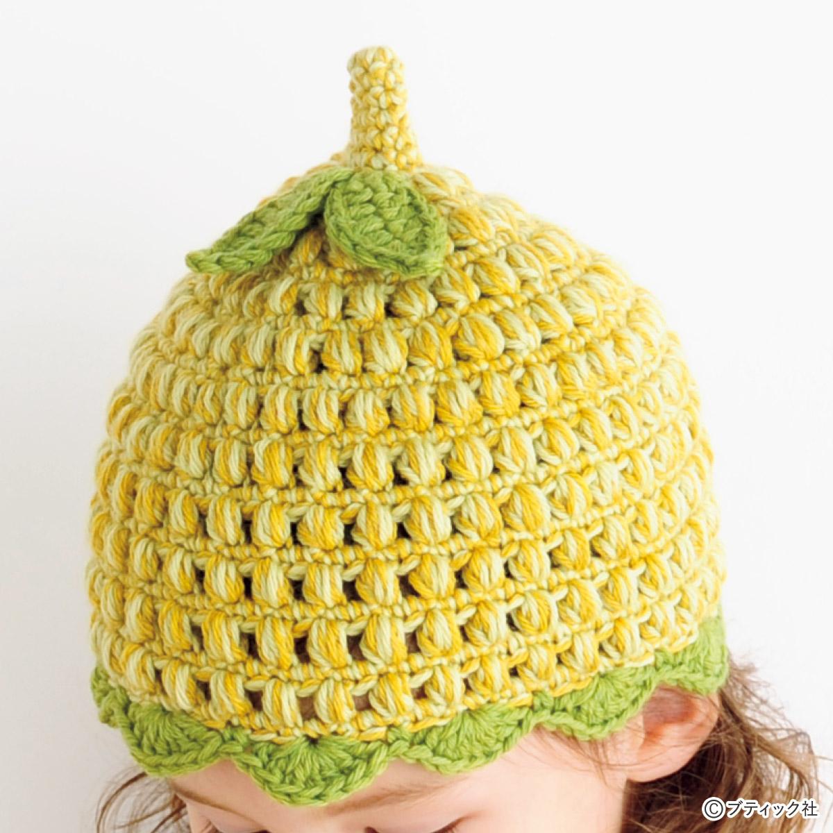 簡単 どんぐり帽子の編み図 編み方 7選 ぬくもり