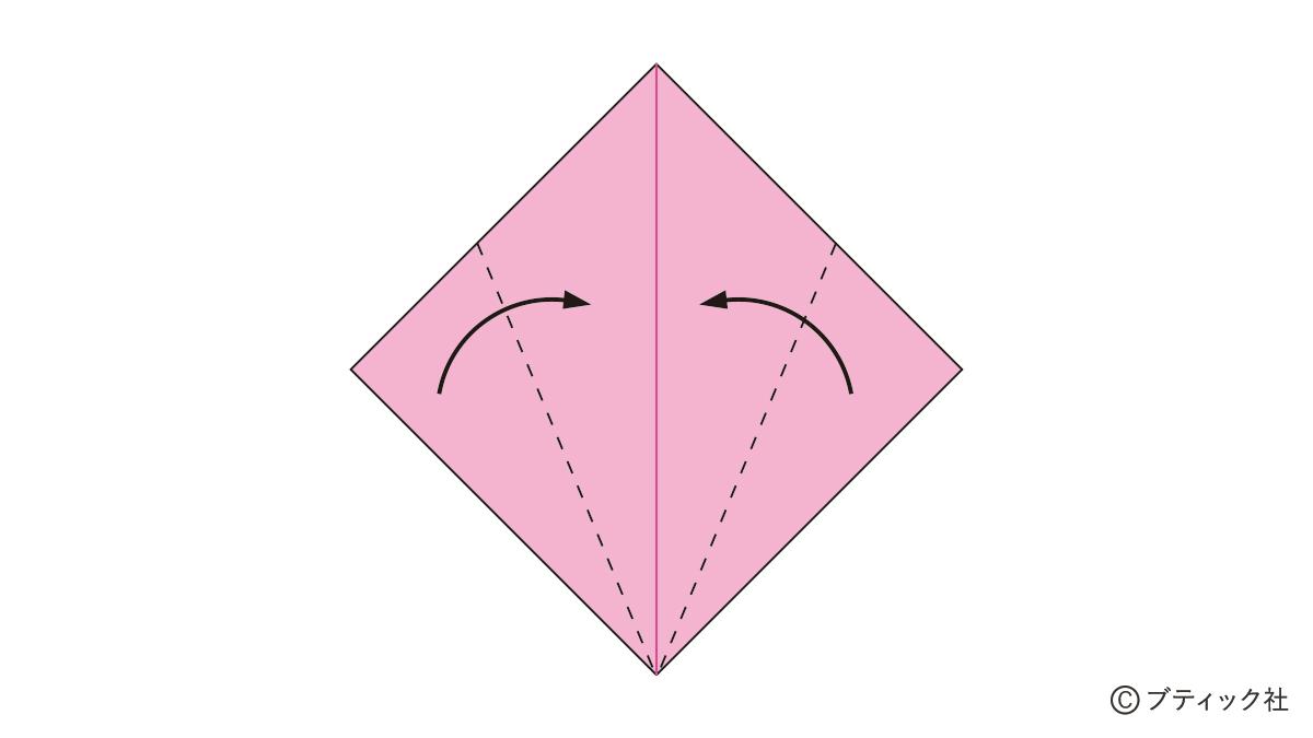 折り紙1枚で簡単 こま の折り方 お正月にぴったり ぬくもり