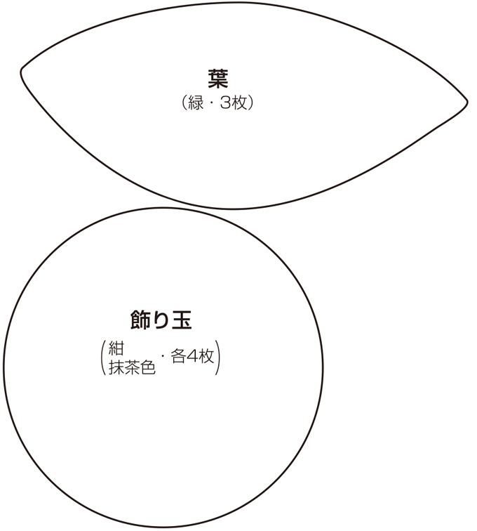 新着フェルト 花 型紙 最高の花の画像