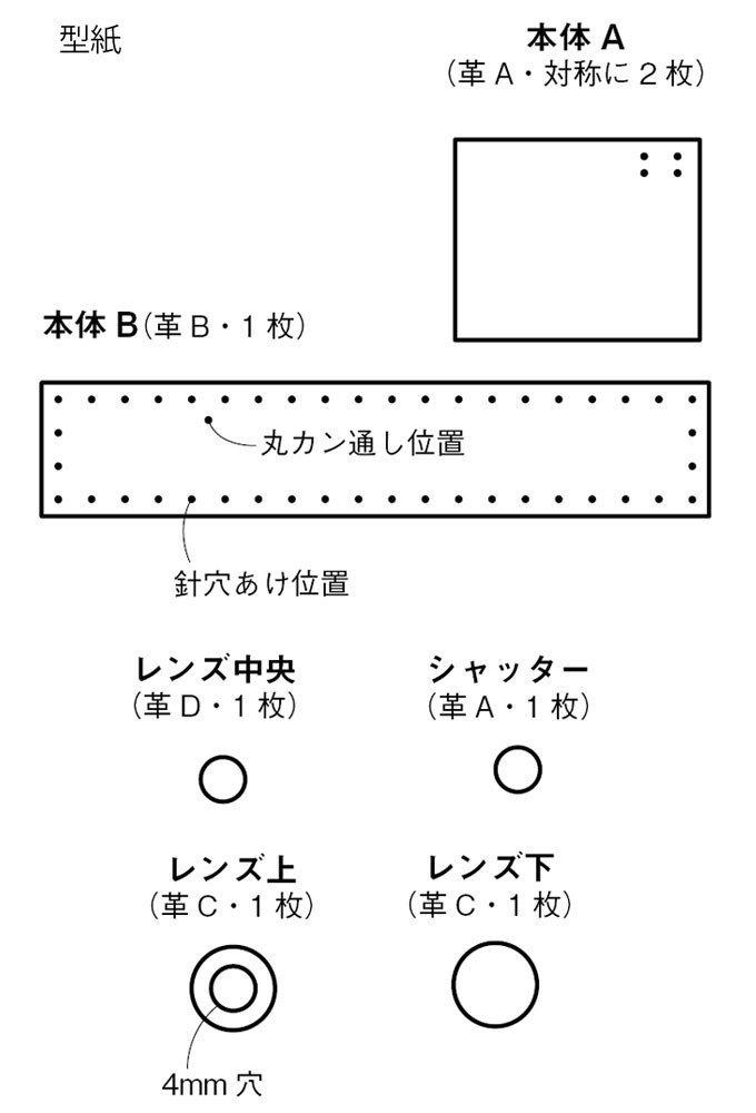 かわいい一眼レフのレトロなミニチュア カメラの作り方 ぬくもり