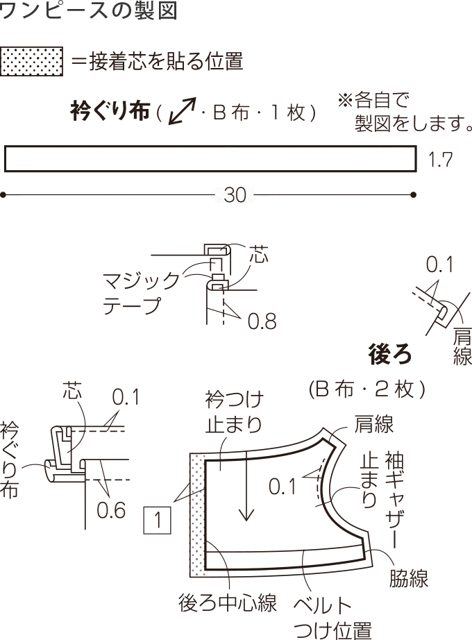 プリンのかわいいミニーなりきりワンピースの作り方 ディズニーユニベアシティ ぬくもり