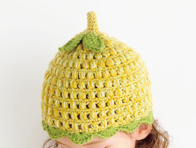 編み図付き！手編みで作れるかわいいどんぐり帽子の編み方｜ぬくもり
