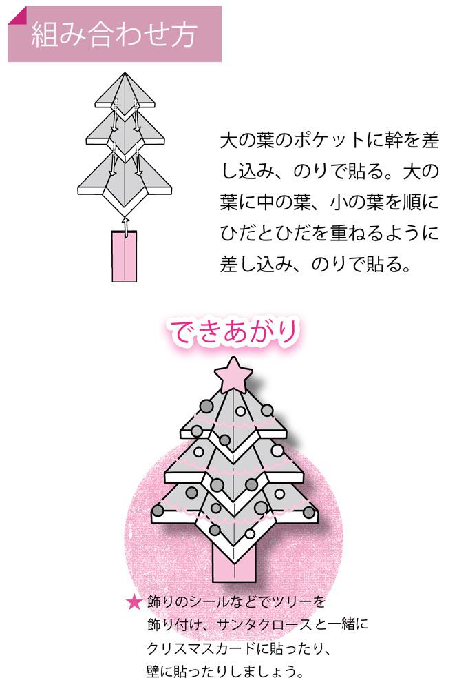 簡単 折り紙 クリスマスツリー の折り方 ぬくもり