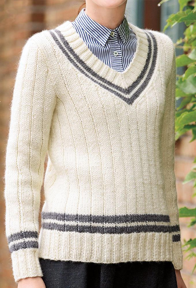 ハンドメイド　かぎ針編みセーター