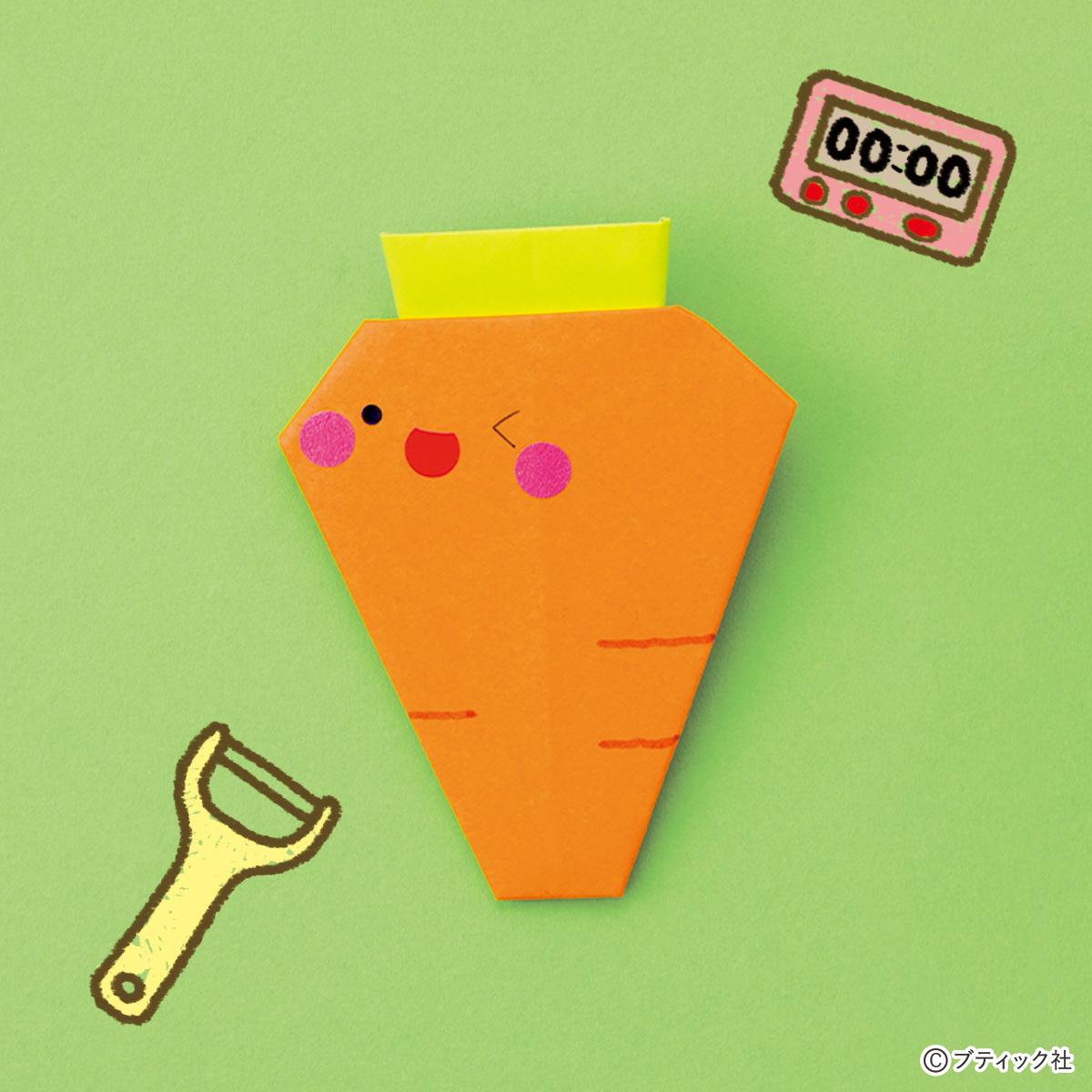 折り紙で作る野菜 子供が喜ぶ簡単 立体的な折り方2選 ぬくもり