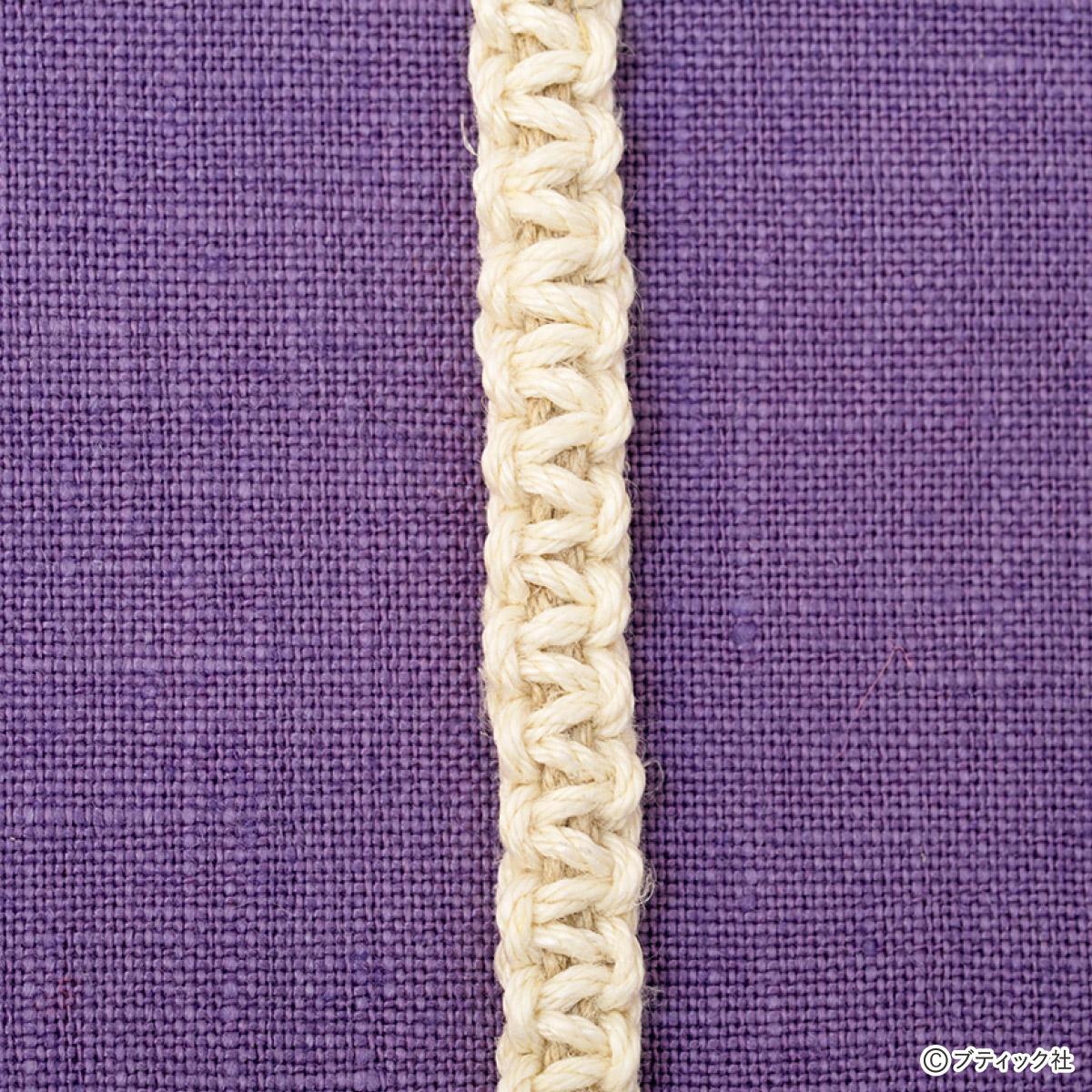 平結び 平編み の結び方 紐結び方 飾り結び ぬくもり
