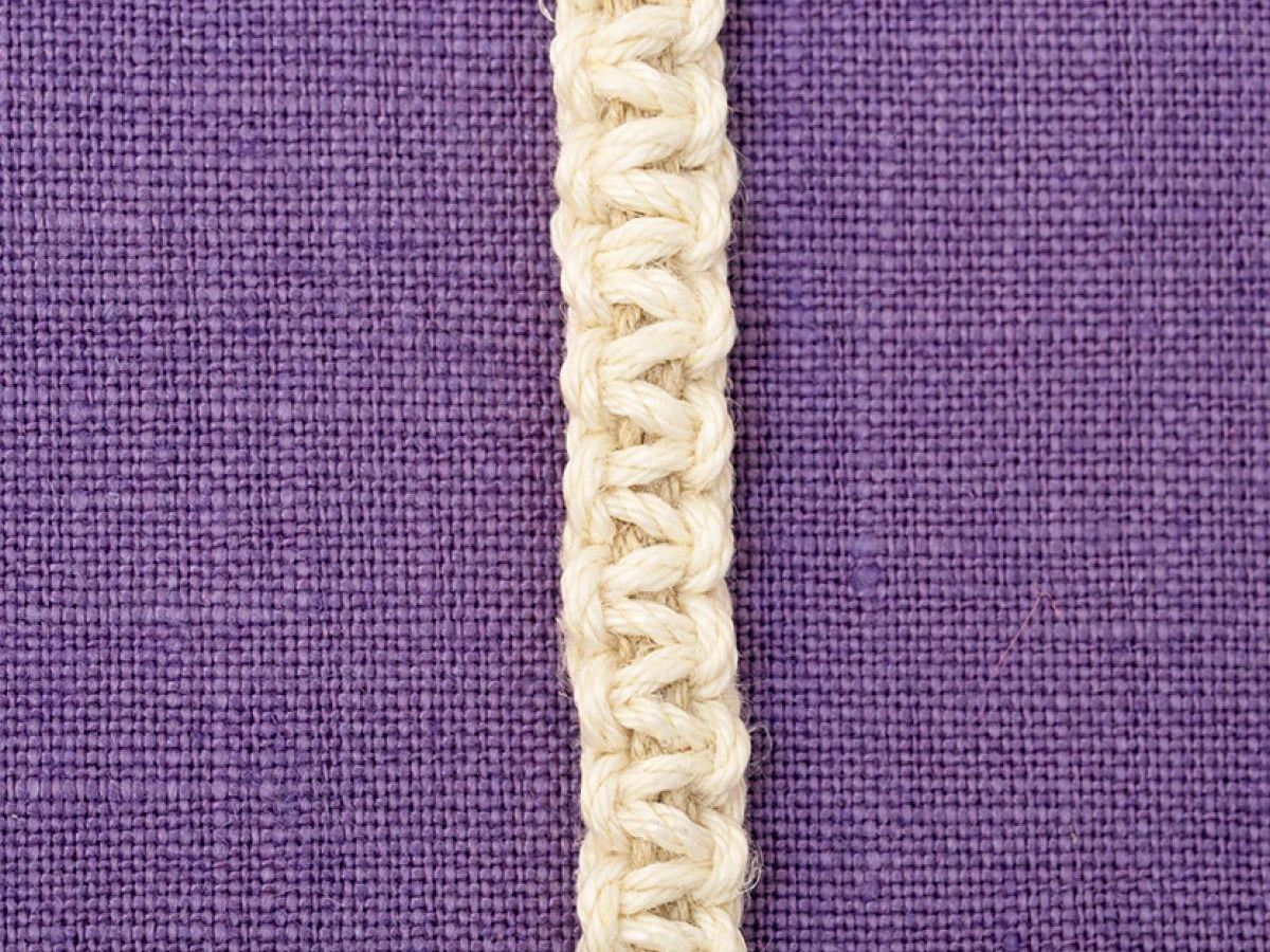 平結び 平編み の結び方 作り方基礎 ぬくもり