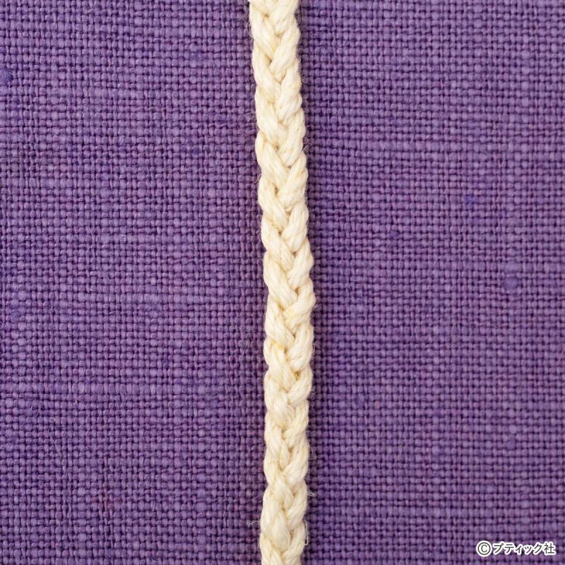 三つ編みの編み方（紐結び方・飾り結び）