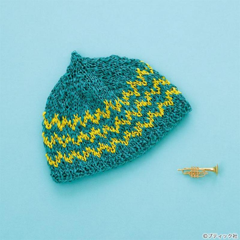 簡単！「ジグザグのどんぐり帽子」の編み方
