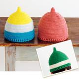 手編み「シンプルでかわいいどんぐり帽子」の作り方