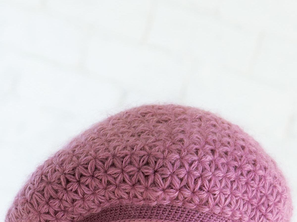 ベレー帽の作り方 リフ編みで大人かわいいファッションに ぬくもり