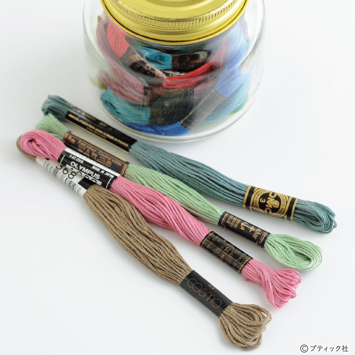 刺しゅうの基礎 糸 針 布 について ぬくもり