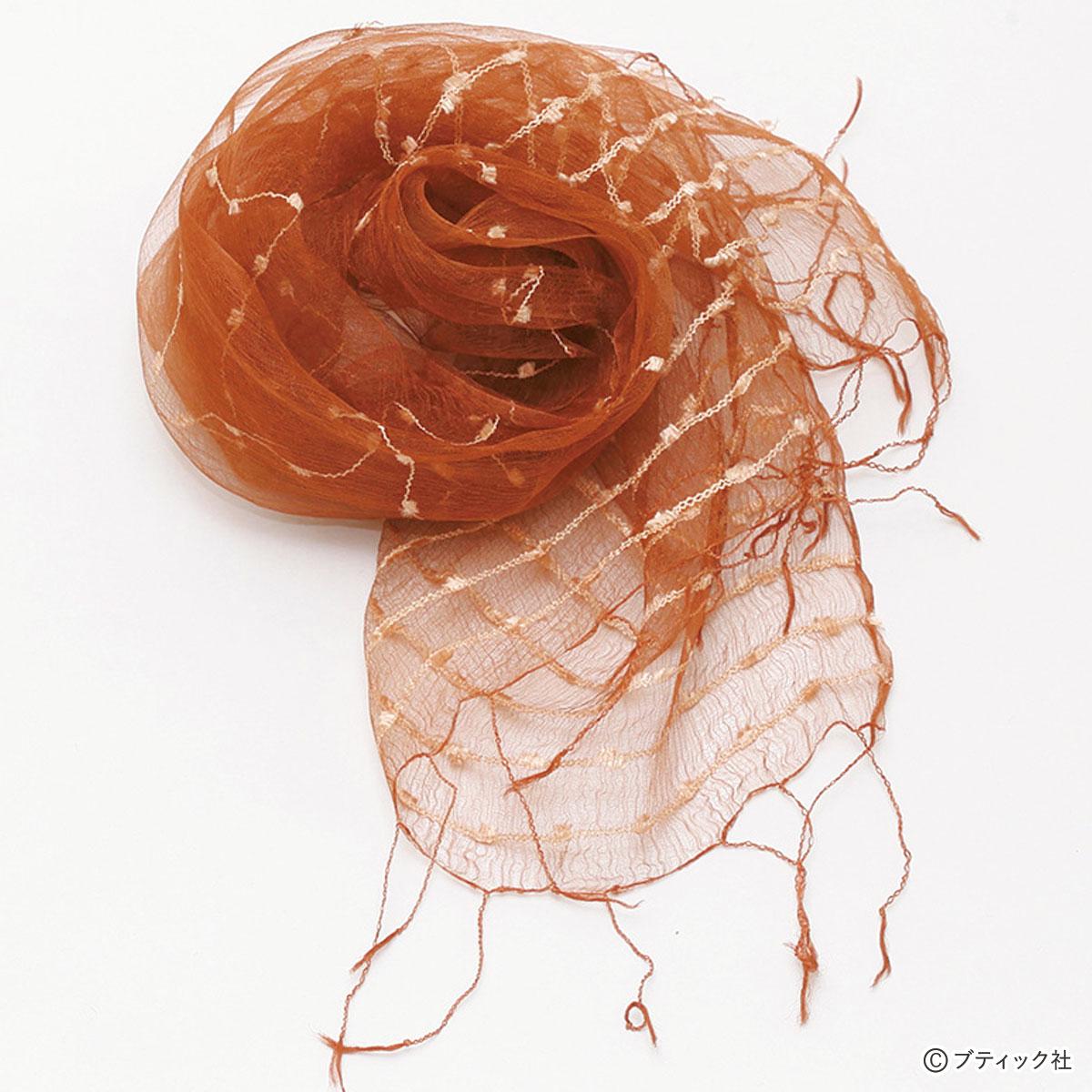 簡単 草木染め 桜の落ち葉でショールを染める やり方 ぬくもり