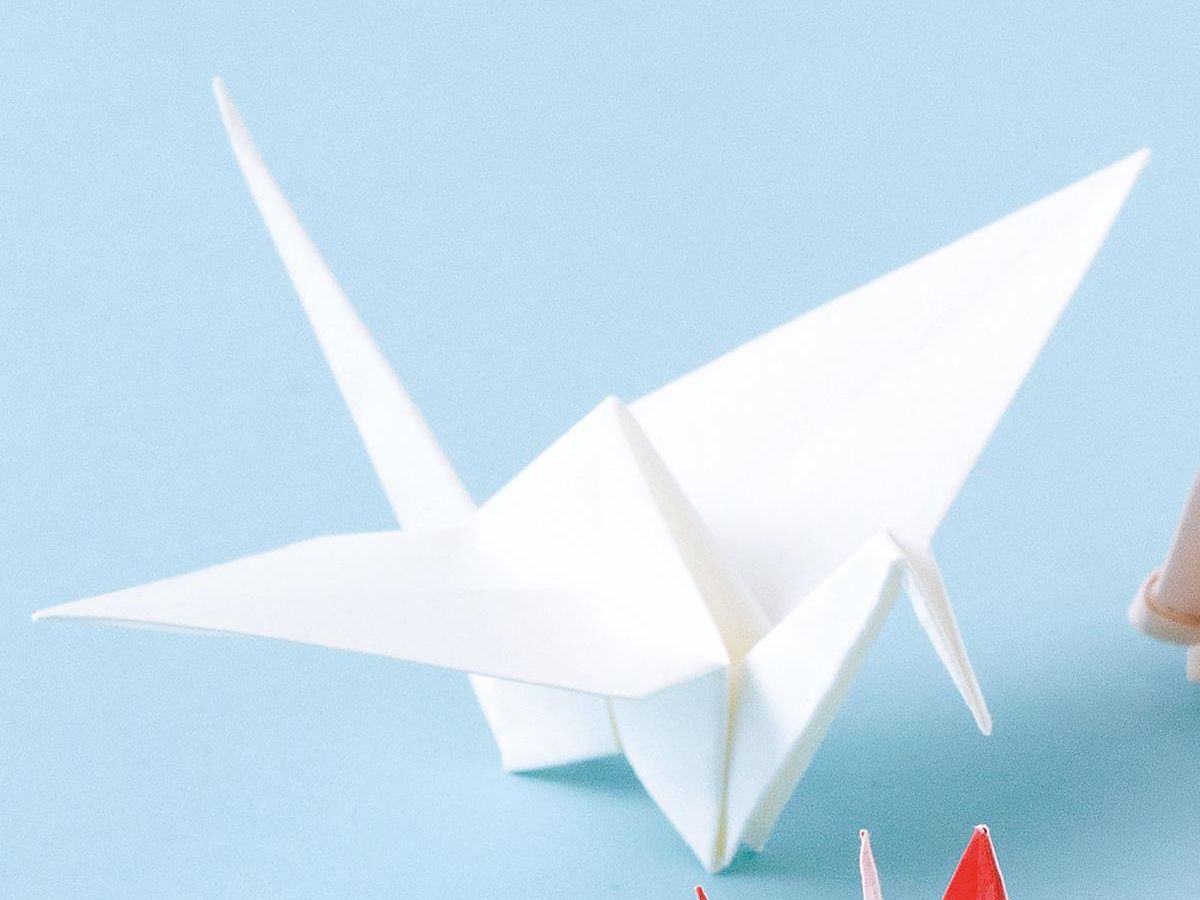 折り紙の定番 折り鶴 の簡単な作り方 ぬくもり
