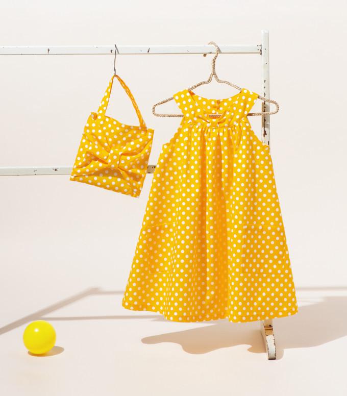 リボンヨークがかわいい子ども用の夏ワンピースの作り方 子ども服 ぬくもり