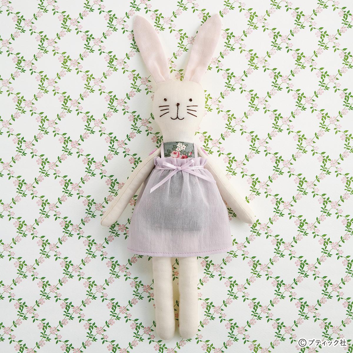 海外風のうさぎのぬいぐるみ」作り方(2ページ目)｜ぬくもり