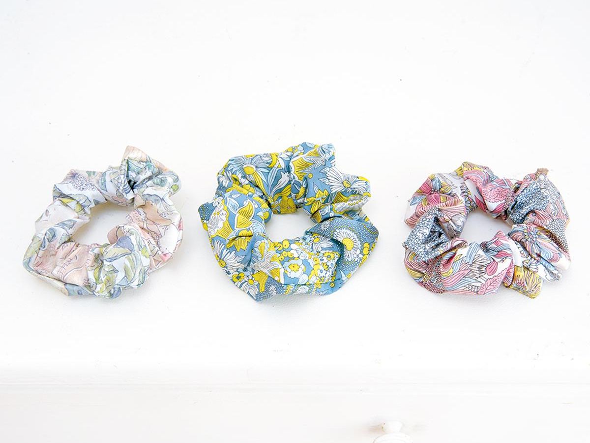 リバティ ハンドメイド シュシュとヘアゴム 50