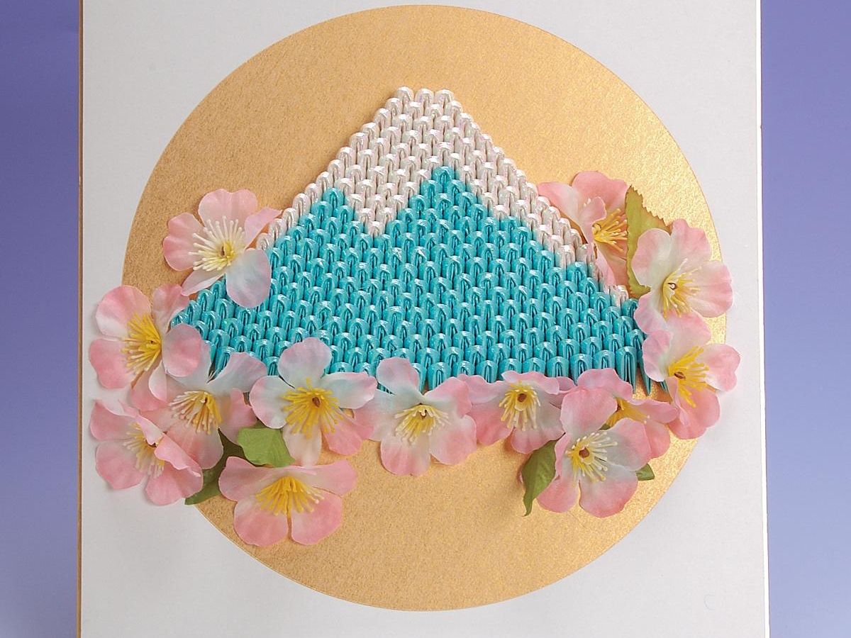 折り紙手芸「富士山」の作り方｜ぬくもり
