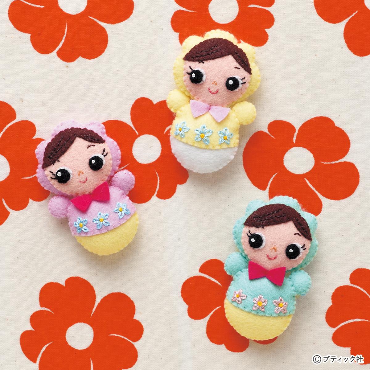 あかちゃん」の作り方（フェルト）｜ぬくもり