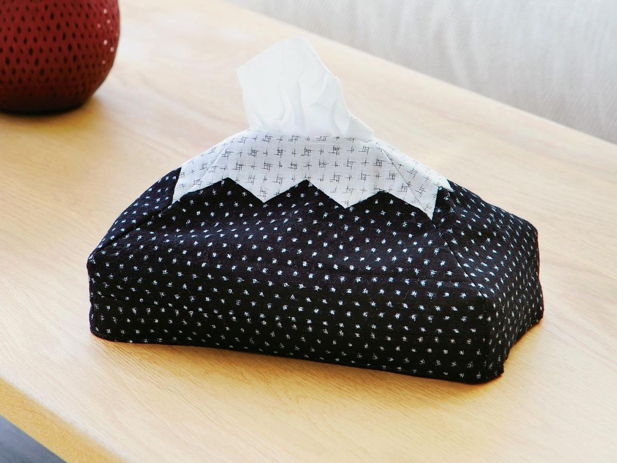 富士山のティッシュボックスカバー」の作り方｜ぬくもり