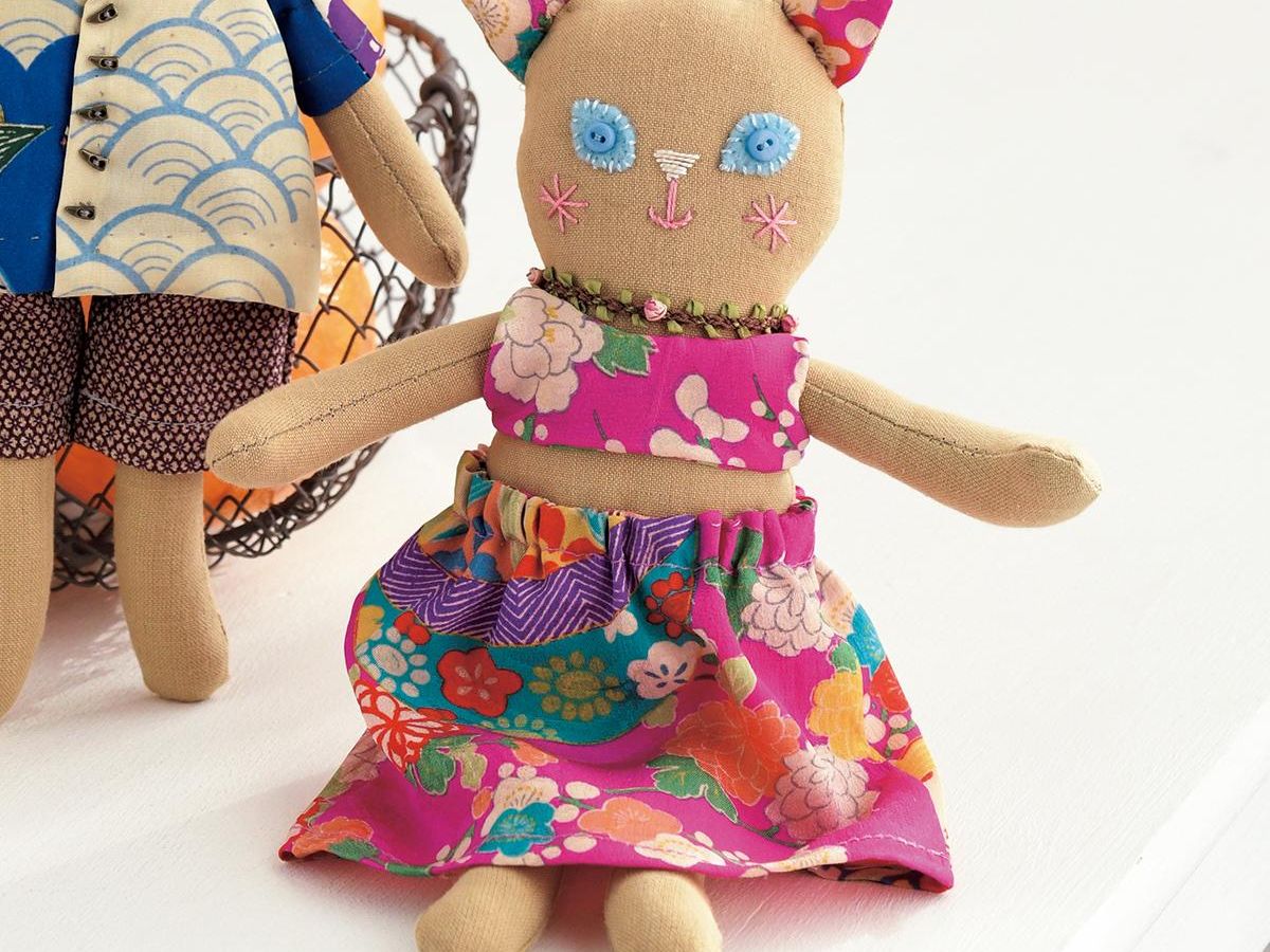 ALOHAな猫のぬいぐるみ」の作り方｜ぬくもり