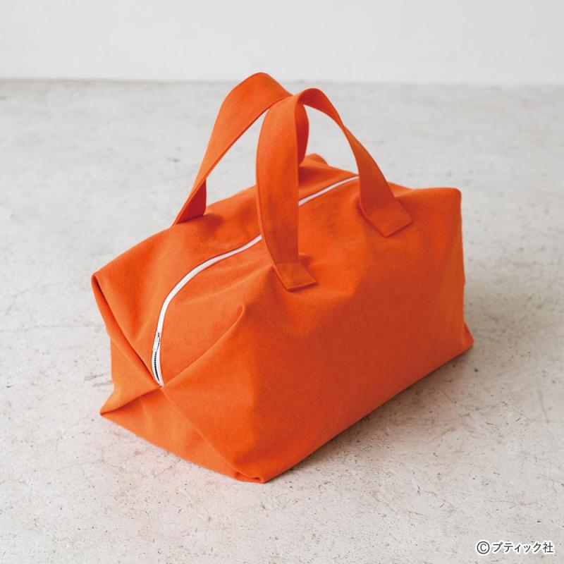 普段にも旅行にも使いたい「ボストンバッグ」の作り方