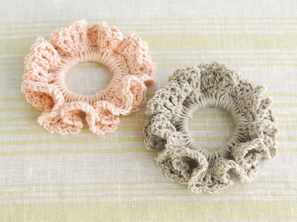 かぎ針編みの「シュシュ」の作り方(6ページ目)｜ぬくもり