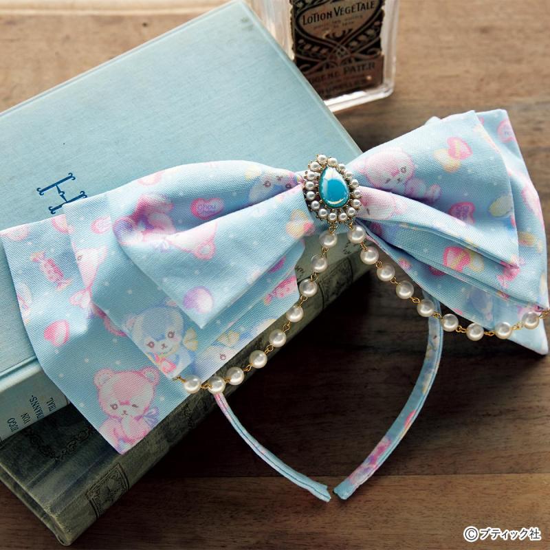 「リボンカチューシャ」の作り方