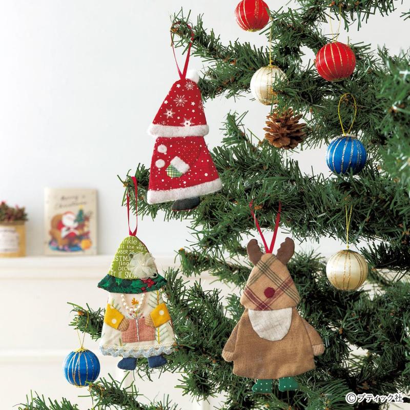 「クリスマスコスチュームのオーナメント」の作り方