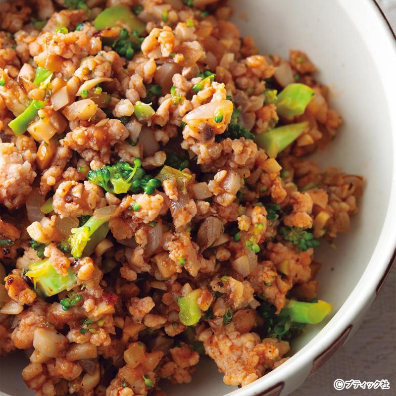 料理レシピ「鶏ひき肉のケチャップ炒め」の作り方
