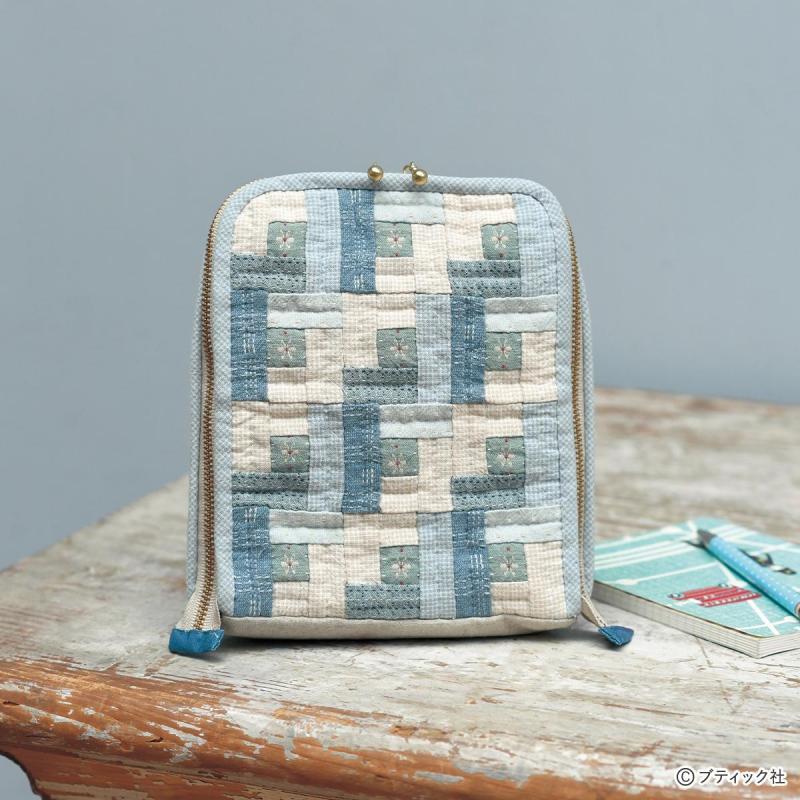 ペンケースにもなる「スタンド型ポーチ」の作り方