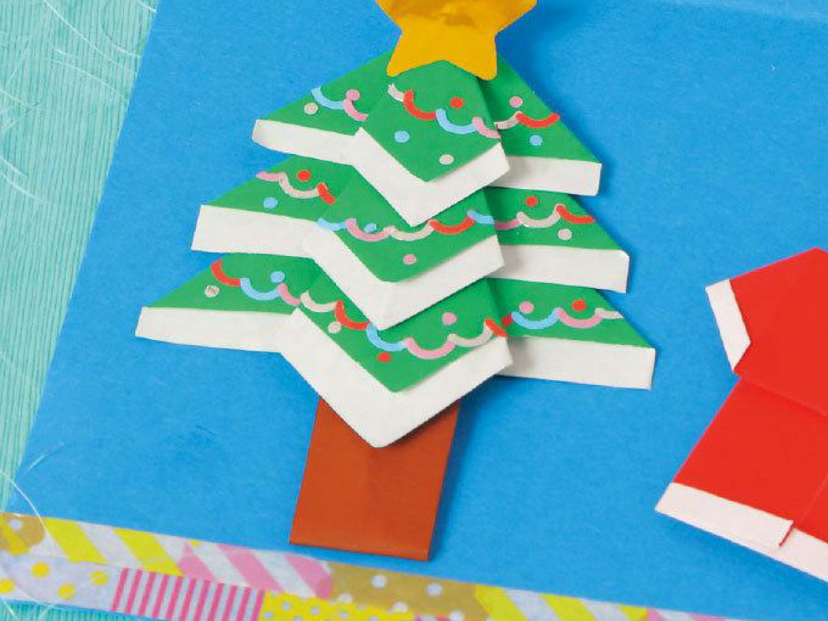 簡単 折り紙 クリスマスツリー の折り方 0ページ目 ぬくもり