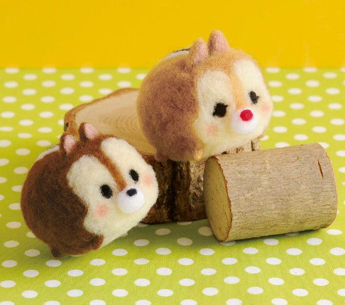 丸くて可愛い アクレーヌを使ったチップ デールの作り方 ぬくもり