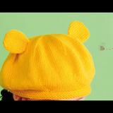 ディズニーデザインがかわいい手編み耳あて付ニット帽子の作り方 ぬくもり