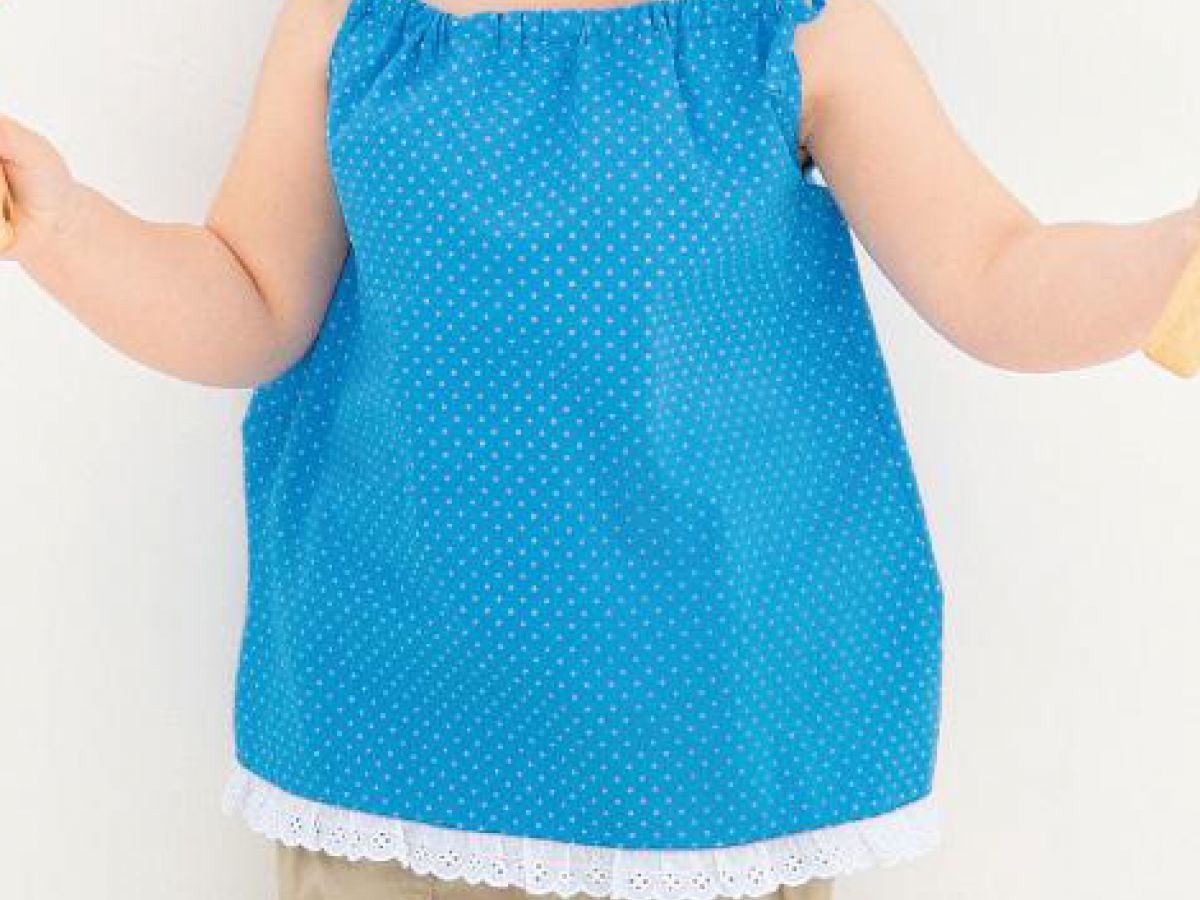 簡単手作り 夏らしい子ども用のキャミソール ワンピースの作り方 子ども服 ぬくもり