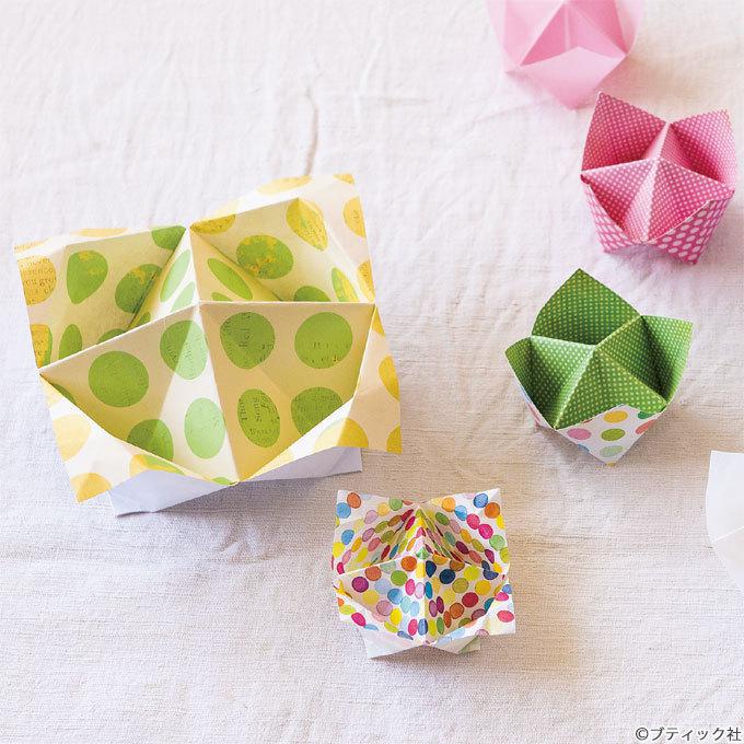 折り紙 箱の作り方 パックンチョで簡単に作る方法 ぬくもり