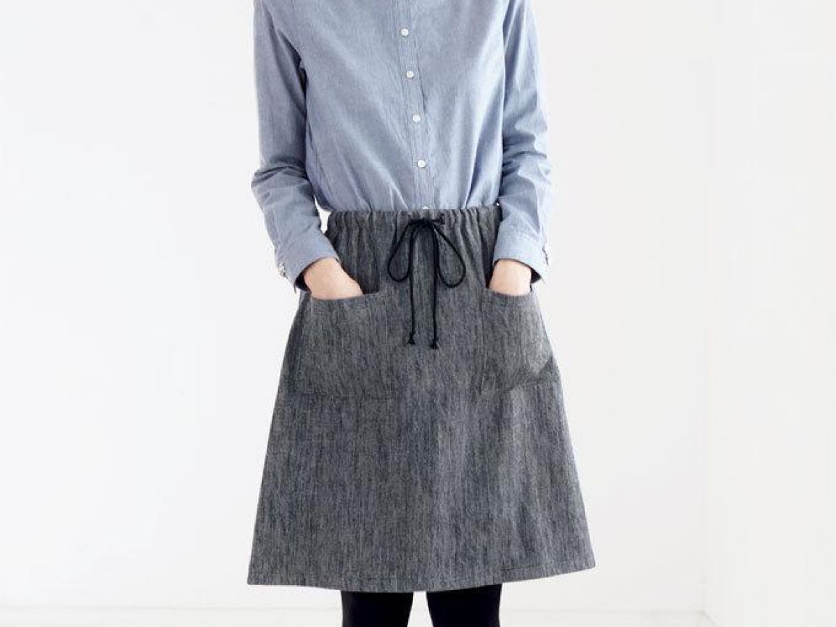 簡単かわいい ミディアム丈のカジュアルなスカートの作り方 ぬくもり