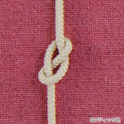 8の字結びの結び方（紐結び方・飾り結び）｜ぬくもり