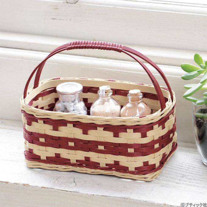 クラフトバンドで手作り 小物入れにぴったりなかご バスケット特集 10作品 ぬくもり