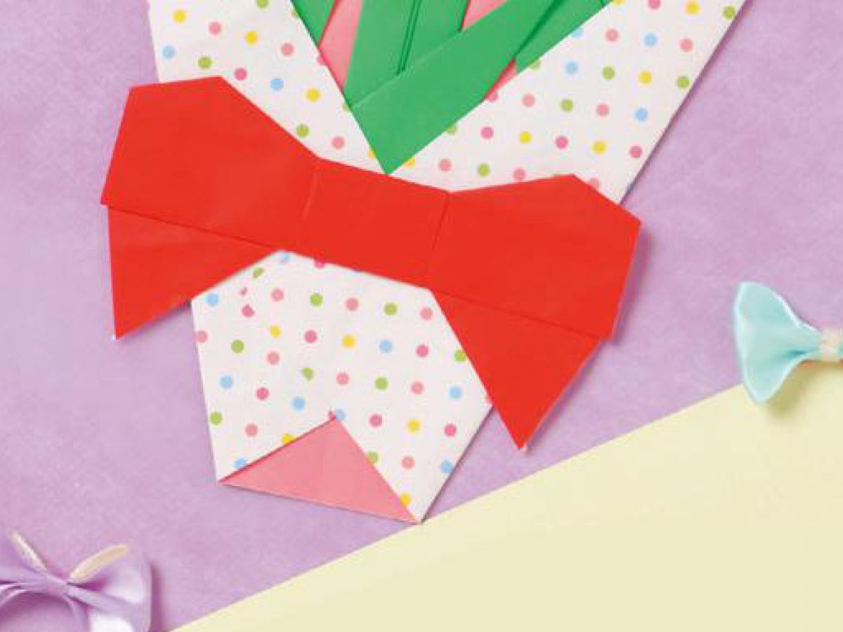 簡単 折り紙で作る かわいいリボンの折り方２選 ぬくもり